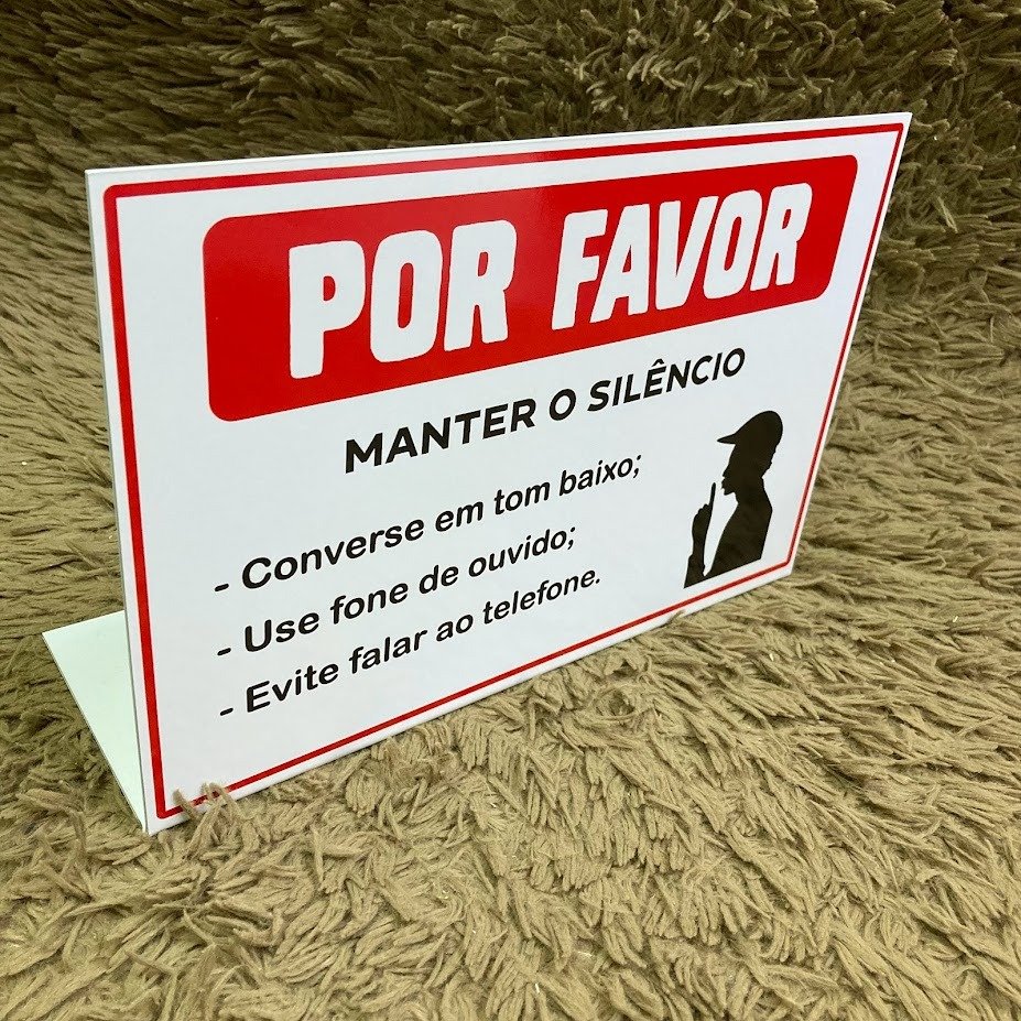 Placas adesivadas em Canoas e Região