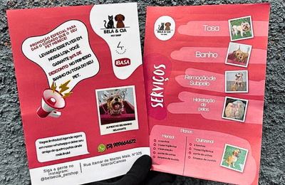 Panfletos e Flyers em Canoas e Região